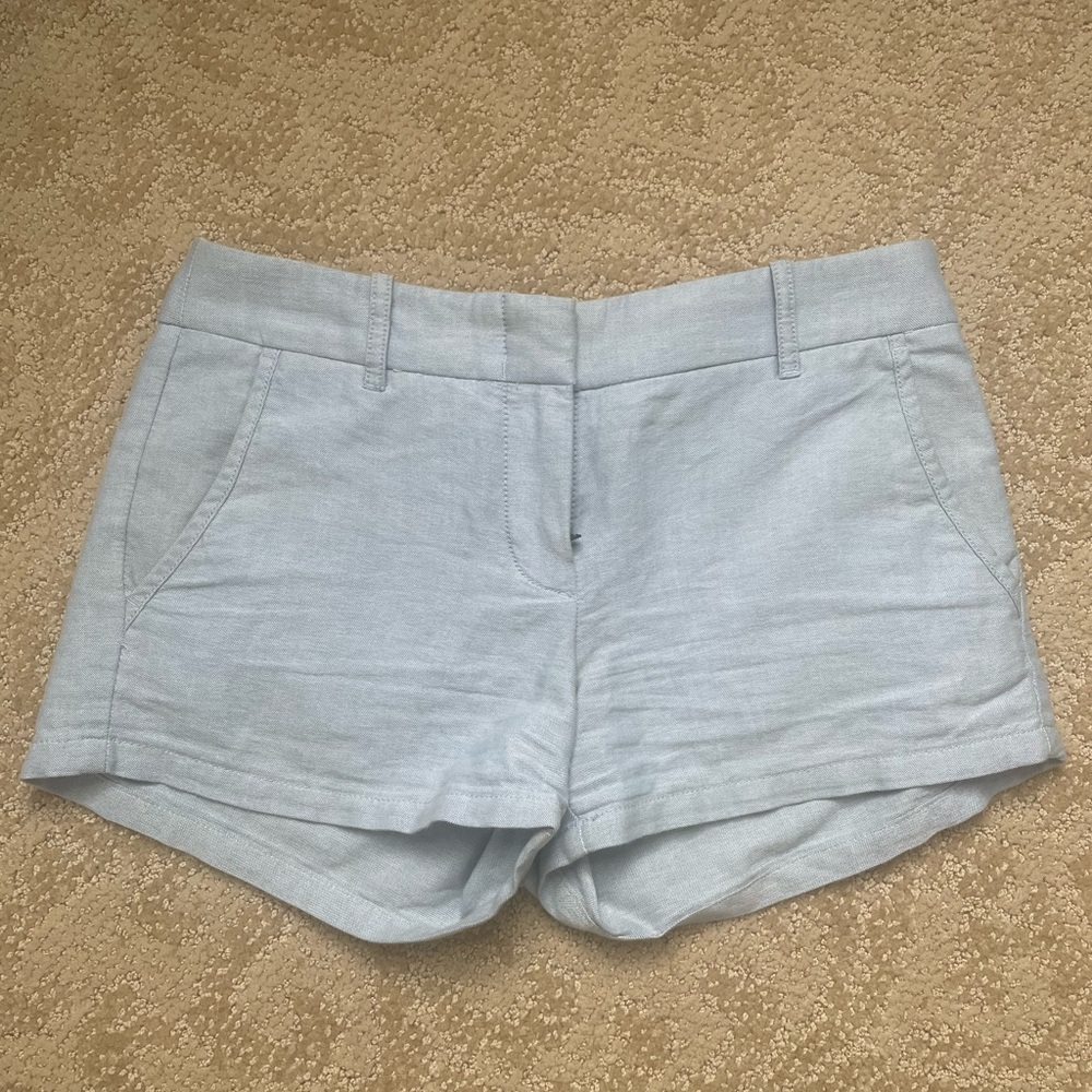 J. Crew Chino Shorts Light Blue